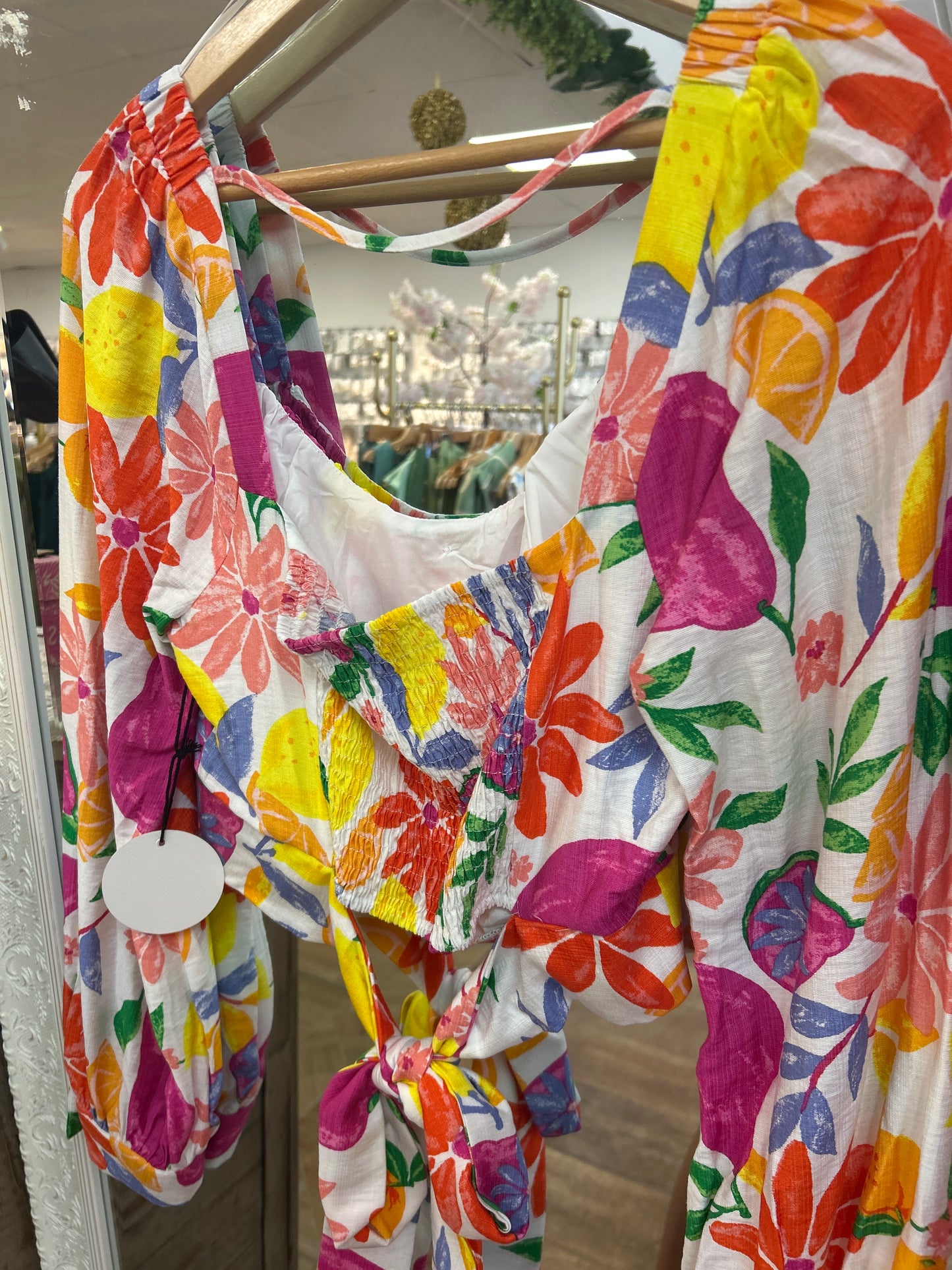 Floral Tropi Top