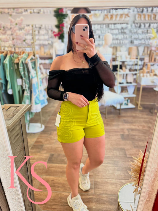 Kali Flower Shorts