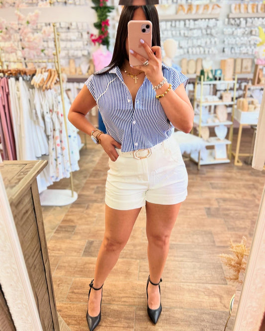 Navy Top